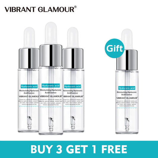 Buy 3 Get 1 Gift Hyaluronic Acid Face Serum Moisturizing Essence Whitening Facial Serum Skin Care Anti-aging VIBRANT GLAMOUR - The Rowan Tree